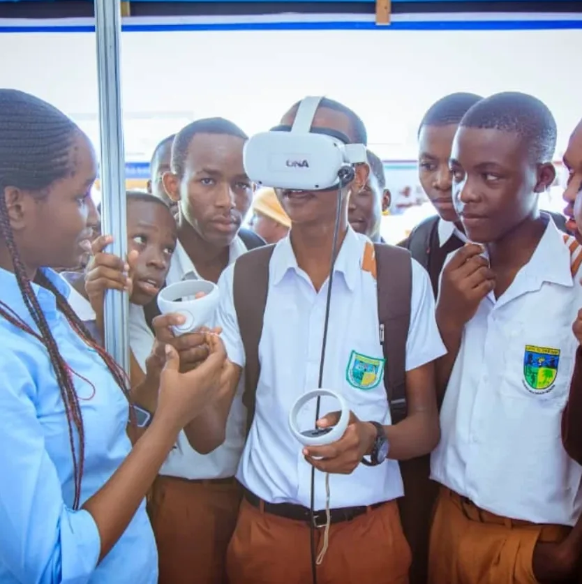 Showcasing the project at NIEW in Tanga